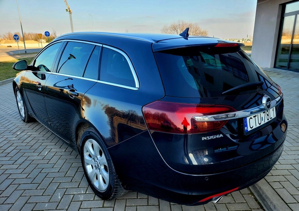 Opel Insignia cena 35999 przebieg: 282365, rok produkcji 2014 z Kruszwica małe 254